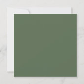 Einfach weißes QR Code Brautparty Danke Karte (Rückseite)