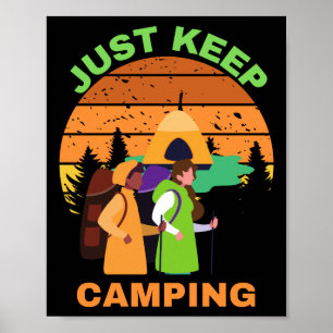 EINFACH WEITER CAMPEN POSTER