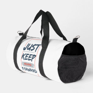 Einfach Weiter Machen – Motivationszitat Duffle Bag