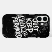 Einfach weiter vorwärts, motivierendes Case! Case-Mate iPhone Hülle (Rückseite (Horizontal))