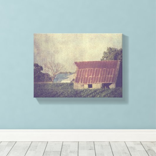 einfach weitermachen leinwanddruck (Insitu (Holzboden))