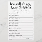 Einfach wer die Braut am besten kennt | Black Game (Vorderseite)