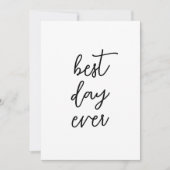 Einfach Whimsical Bester Tag überhaupt Danke  (Vorderseite)