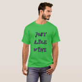 EINFACH WIE WEIN T - Shirt von Männern (Vorne ganz)