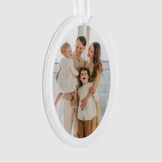 Einfach, wir wünschen Ihnen frohe Weihnachten | FO Ornament (Vorderseite)