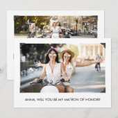 Einfach wirst du meine Ehrenkarte sein (Vorne/Hinten)