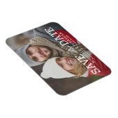 Einfach zeitlos EDITABLE FARBE Save the Date Magnet (Rechte Seite)