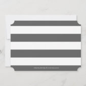 Einfach zeitlose Einladung zum Hochzeitsfeiern im  (Rückseite)