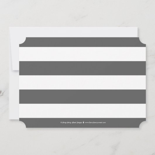 Einfach zeitlose Foto Save the Date Karte (Rückseite)