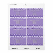 Einfach ZigZag - Lila (Vorne)
