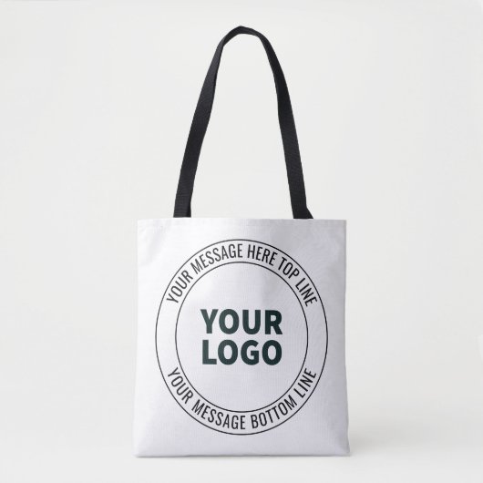 Einfach zu ersetzen mit Ihrem Logo oder Bild Tasche (Vorderseite)