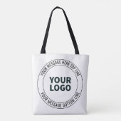 Einfach zu ersetzen mit Ihrem Logo oder Bild Tasche (Rückseite)