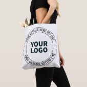 Einfach zu ersetzen mit Ihrem Logo oder Bild Tasche (Von Nahem)