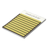 Einfach zu handhaben, mit einer gelben Mischung mi Notizblock (Rotiert)