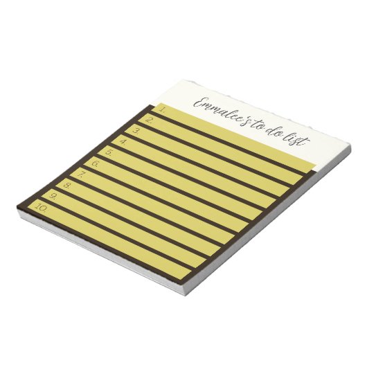 Einfach zu handhaben, mit einer gelben Mischung mi Notizblock (Rotiert)