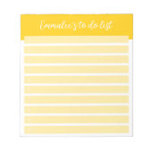 Einfach zu handhaben, mit einer individuellen Lini Notizblock (Vorderseite)