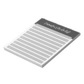 Einfach zu handhaben, mit nummeriertem Grau verseh Notizblock (Rotiert)