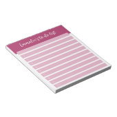 Einfach zu handhaben mit nummeriertem rosa, indivi notizblock (angewinkelt)