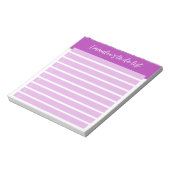 Einfach zu handhabende, nummerierte Magenta Notizblock (Rotiert)