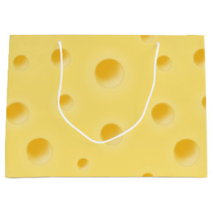 Einfach zu käsig! Personalisierter Schweizer Käse- Große Geschenktüte