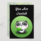 EINFACH ZU KUNST - Einladung von Panda Bear (Vorne/Hinten)