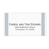 Einfach zu lesende Rücksendeadresse (Vorne)