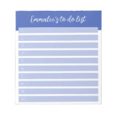 Einfach zu machen individuell einstellbare Linde n Notizblock (Vorderseite)