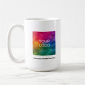 Einfach zu machen Laden Sie hier das Logo Ihres Un Kaffeetasse (Links)