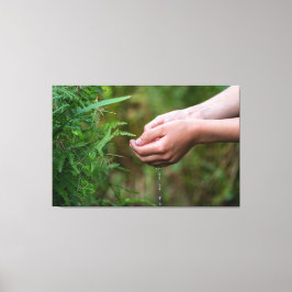 Einfach zum Träumen und EntŌ. Leinwanddruck