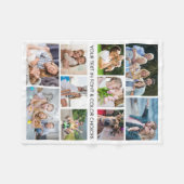 Einfache 10 Personalisierte Farbeinstellung für Fo Fleecedecke (Vorderseite (Horizontal))