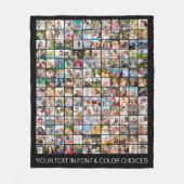 Einfache 168 Square FotoCollage Personalisiert Fleecedecke (Vorderseite)