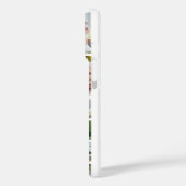 Einfache 18 Foto Collage Fotos mit Farbfarbe weiß Case-Mate iPhone Hülle (Rückseite / Links)