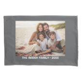 Einfache 1-Foto-Gesamtabdeckung - unkompliziertes  Kissenbezug (Vorderseite)