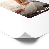 Einfache 1-Foto-Gesamtabdeckung - unkompliziertes  Poster (Ecke)