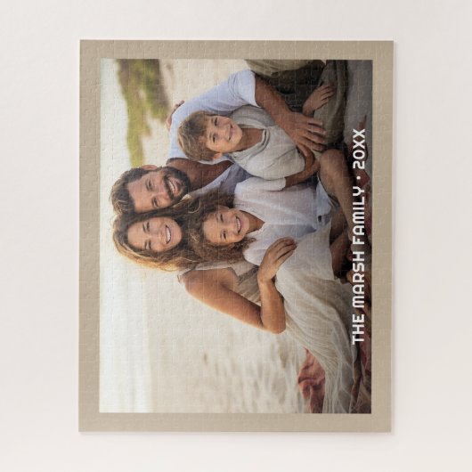 Einfache 1-Foto-Gesamtabdeckung - unkompliziertes Puzzle (Vertikal)