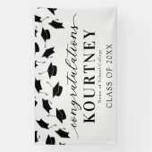 Einfache 2025-Abschluss-Banner Banner (Vertikal)