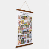 Einfache 25 Fotomaterial Personalisiert kundenspez Wandteppich Mit Holzrahmen (Gewinkelt)