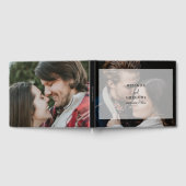 Einfache 2-Foto-Overlay-Skript-Hochzeit Gästebuch (Voll)