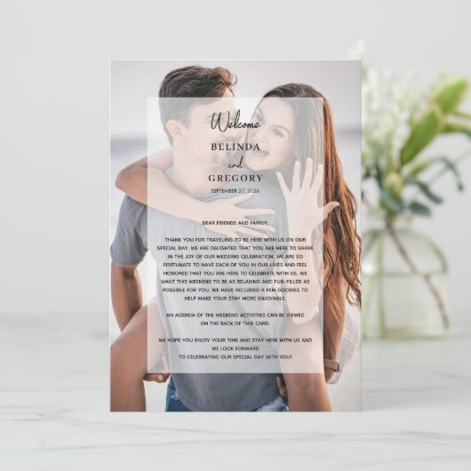 Einfache 2-Foto-Overlay-Tour Programm (Stehend Vorderseite)