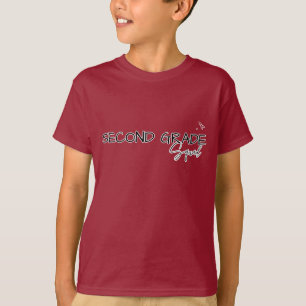 Einfache 2. GRADE Squad Lehrerin Schüler Schule T-Shirt