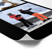 Einfache 30-Bild-Collage benutzerdefinierte Farbe Poster (Ecke)