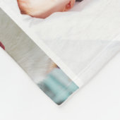 Einfache 30 FotoCollage Fleecedecke (Ecke)