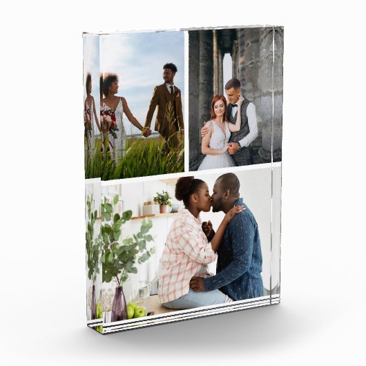 Einfache 3-FotoCollage Fotoblock (Links)