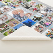 Einfache 45-Bild-Collage Personalisiert Sherpadecke (3/4)