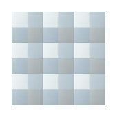 Einfache 4 blaue Shades Square Shape Muster Fliese