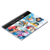 Einfache 4-Fotoleime Personalisierte, benutzerdefi Notizblock (Linke Seite)