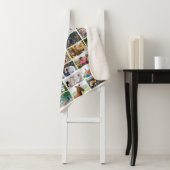 Einfache 50-Rechteck-FotoCollage, benutzerdefinier Sherpadecke (Beispiel)