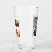 Einfache 8-Foto-Collage Glas (Links)