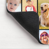 Einfache 8-Foto-Collage Mousepad (Ecke)