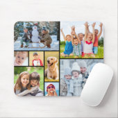 Einfache 8-Foto-Collage Mousepad (Mit Mouse)